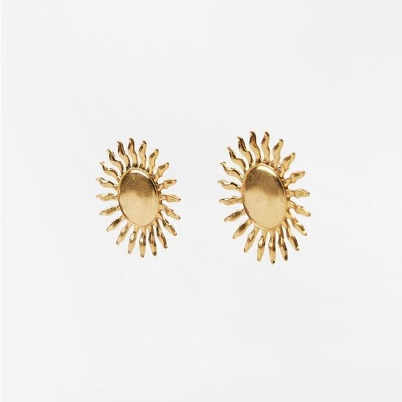 Zara  Sun  Earrings 🌞🌅☀️ - Picture 4 of 12